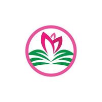 Plumeria-Blume-Logo vektor