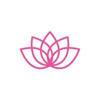 Plumeria-Blume-Logo vektor