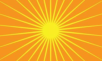 Sonnenstrahlen Hintergrunddesign vektor