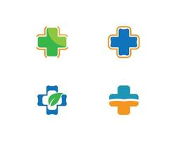medizinische Logo-Symbolvorlage vektor