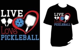 pickleball t skjorta design vektor