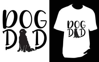 hund t-shirt design vektor