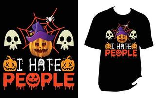 halloween t -shirt design vektor