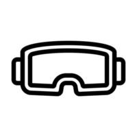 Vr-Brille-Icon-Design vektor