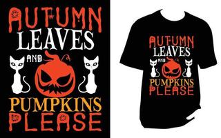 Halloween-T-Shirt-Design vektor