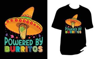 cinco de mayo t skjorta design vektor