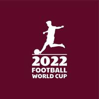 fotboll värld kopp 2022, qatar värld kopp 2022 fotboll mästerskap. värld mästerskap 2022 i qatar vektor