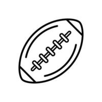 American-Football-Symbol-Vektor-Design-Vorlage vektor