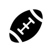 American-Football-Symbol-Vektor-Design-Vorlage vektor