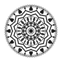 dekoratives Mandala-Design vektor