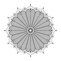 dekorativ mandala design vektor