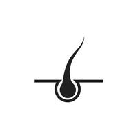 Symbol für Haarbehandlung vektor