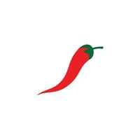 scharfes Chili-Logo vektor