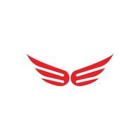 vinge logotyp vektor