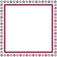 patriotisk gräns delare amerikan USA flagga vektor