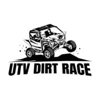 utv-fahrzeug-logo-design-ikonenvektor vektor