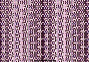 Huichol prydnad mönster bakgrund vektor