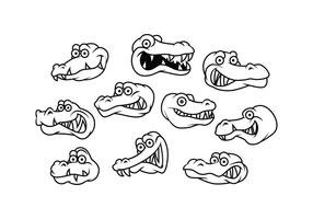 Gratis Gator Vector