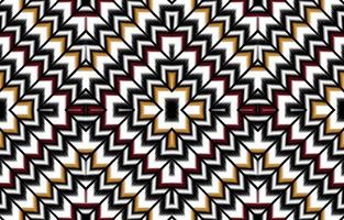 färgrik ikat mönster, etnisk orientalisk ikat sömlös konst stil. design för bakgrund, matta, tapet, Kläder, omslag, batik, tyg, bakgrund, sarong, och vektor illustration. broderi stil