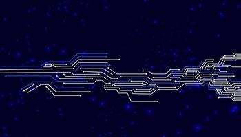 ultramoderna mikrochip bakgrund vektor illustration. vektor tapet