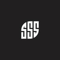 sss logotyp design vektor mall