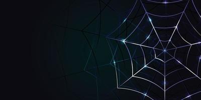 Spinnweben Hintergrund blauer Stil mit Schatten, Verwendung von Hintergrund, Hintergrundbild, Präsentation usw. vektor