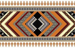 färgrik geometrisk etnisk mönster. orientalisk, Västra, aztek, stam- traditionell. sömlös mönster. tyg, bricka, bakgrund, matta, tapet, Kläder, sarong, inslagning, batik, tyg, vektor mönster.