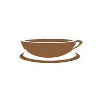 Kaffeetasse Logo Vorlage Vektor Icon - Vektor