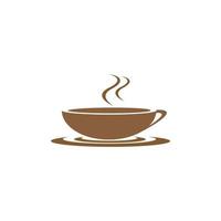 Kaffeetasse Logo Vorlage Vektor Icon - Vektor