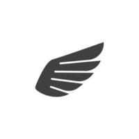 Falkenflügel Symbol Vorlage Vektor