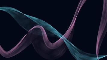 abstrakte lila und blaue schöne digitale moderne magisch glänzende elektrische energielaser-neonbeschaffenheit mit linien und wellenstreifen, hintergrund vektor