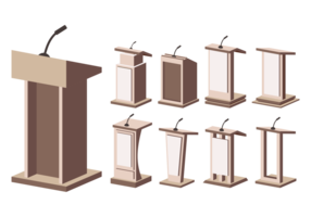 Gratis Lectern Vector