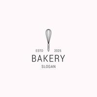 Bäckerei-Logo-Icon-Design-Vorlage vektor