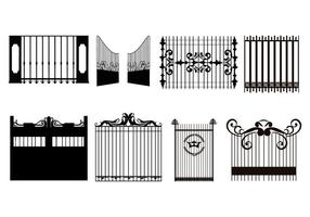 Freier dekorativer Gate-Vektor