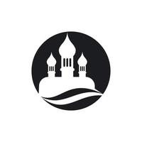 islamisches symbol und logo vektor