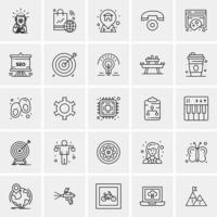 16 universelle Business-Icons Vektor kreative Icon-Illustration zur Verwendung im Web und in mobilen Projekten