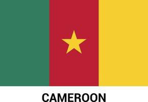 kamerun flag design vektor