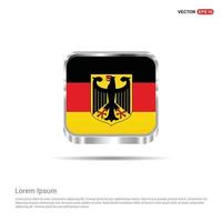 Deutschland-Flaggen-Design-Vektor vektor