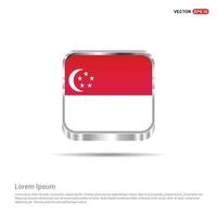 singapore flagga design vektor