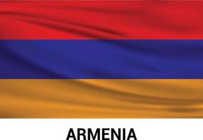 armenia flagga design vektor
