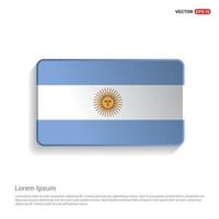 argentina flagga design vektor