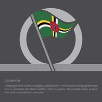 Land flagga med kreativ design vektor