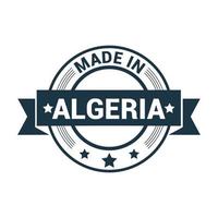 Algerien-Stempel-Design-Vektor vektor