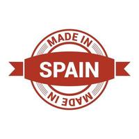 Spanien stämpel design vektor