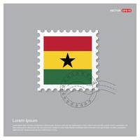 ghana flag design vektor