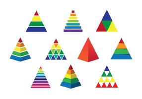 Freier Piramide Vektor