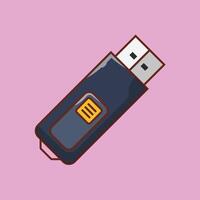 uSB vektor illustration på en bakgrund.premium kvalitet symbols.vector ikoner för begrepp och grafisk design.