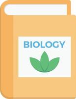 biologi bok vektor illustration på en bakgrund.premium kvalitet symbols.vector ikoner för begrepp och grafisk design.