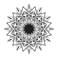 eleganta mandala mönster design illustration vektor