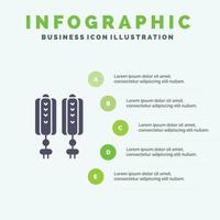 anhänger china chinesisch dekoration infografiken präsentationsvorlage 5 schritte präsentation